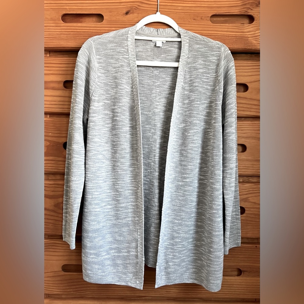 JJill open cardigan